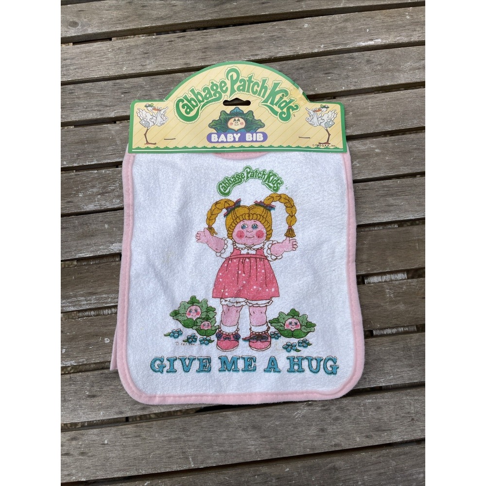 Vintage Cabbage Patch Baby Bib NWT 1983